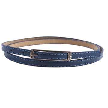 Damara Damen Hochwertig Kunstleder Belt Einfarbig Gürtel
