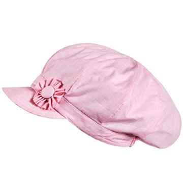 Damen – Ballonmütze Cap Mütze – leicht – 100% Baumwolle – 67443