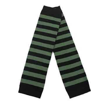 Damen Armwärmer Mit Dicken Streifen