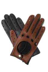 Damen Autohandschuhe – cognac /braun