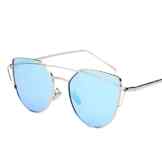 Damen Mädchen Mode Outdoor PC-Objektiv UV400 Sonnenbrille Brillen