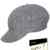 Damenballonmütze Ballonmütze Ballonkappe Schirmmütze Freizeitmütze Sommermütze Sommercap Streetwear kariert für Frauen (PT-7947-S17-DA0) inkl. EveryHead-Hutfibel