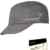 Damenurbancap GI Cap Urbancap Tellercap Armycap Cubacap Basecap Sommercap Schirmmütze uni mit Klettverschluss für Frauen (PT-7781-S17-DA0) inkl. EveryHead-Hutfibel