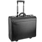 Dermata Pilotenkoffer Trolley I Leder 47 cm Laptopfach