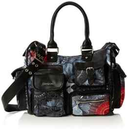 Desigual Damen London Medium Same Schultertaschen, 32×25.40×12 cm