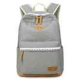 Donykarry Mädchen Schulrucksack Damen Canvas Rucksack Jugendliche Große Schultasche Outdoor Freizeit Daypack mit Moderne Spitzen