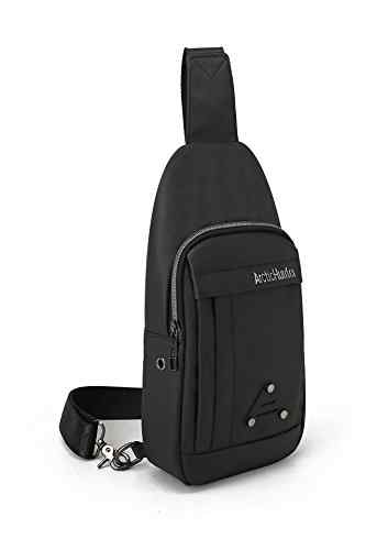 DoubleVillages Schultertasche Brusttasche Herren Sling Bag Rucksack/Umh?ngetasche Handtasche Messenger Crossbody Bag