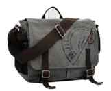 E-Bestar Herren Canvas Handtasche Canvas Tasche Herren Umhängetasche Herren Schultertasche Vintage Herren Aktentasche Handgepäck