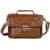 ECOSUSI Vintage Damen Handtasche Schultertasche Umhaengetasche