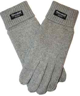 EEM Damen Strickhandschuh JETTE mit Thinsulate™ Thermofutter, warm, 100% Wolle, Winterhandschuh