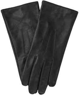 EEM Touchscreen Handschuhe AMELIE-IP für Damen aus echtem Leder, Smartphone Handschuh