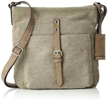 ESPRIT Damen 037EA1O035 Schultertasche Beige (250 KHAKI BEIGE)