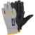 Ejendals Handschuh „Tegera 9124“ aus Synthetikleder, Größe 9, 1 Stück, grau / schwarz / gelb, 9124-9
