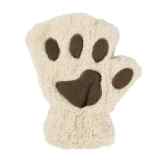 Eleery Handschuhe Winter dicke Handwärmer für Damen Outdoor Katzenhandschuhe Fingerlose Plüsch Katze Halbhandschuhe