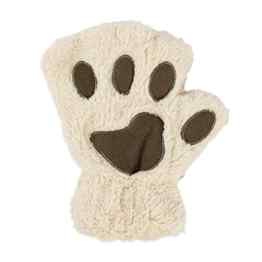 Eleery Handschuhe Winter dicke Handwärmer für Damen Outdoor Katzenhandschuhe Fingerlose Plüsch Katze Halbhandschuhe
