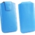 Emartbuy® Sleek Serie Light Blau Luxury PU Leder Tasche Hülle Schutzhülle Case Cover ( Größe 5XL ) Mit Ausziehhilfe Geeignet für Microsoft Lumia 640 XL LTE / 640 XL LTE Dual Sim