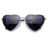 Emblem Eyewear – Premium Womens Niedlich Metallrahmen Herz Form Sonnenbrillen