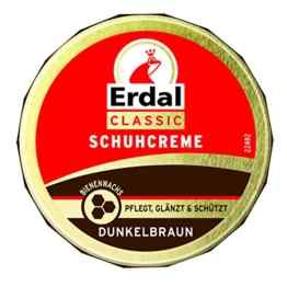 Erdal Classic Schuhcreme Dosencreme dunkelbraun 75ml