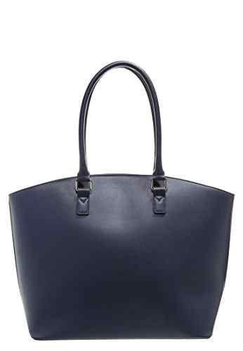 Even&Odd Shopper Bag – Handtasche Damen in Schwarz, Rot, Blau o. Cognac-Braun – Tasche aus Kunstleder mit Reißverschluss & Handyfach