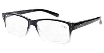 Eyekepper Klassische Federn-Scharnier Lesebrille, Grau Linse Sonne Lesebrille