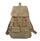 FAIRY COUPLE 2014 neue extra groß Herren Vintage Stil Rucksack Alltagbag Alltagrucksack Schultasche Canvas mit Leder Multifunktion C5112