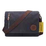 Fafada Herren Retro Canvas Freizeit Schultertasche Umhängetasche Handtasche Schultasche Messenger Bag Unitasche