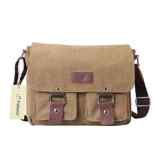 Fafada Herren Unisex Canvas Schultasche Freizeit Vintage Retro Umh?ngetasche Handtasche Messenger Bag