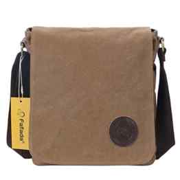 Fafada Mens/Womens Herren Canvas Freizeit Schultertasche Retro Umhängetasche Handtasche Schultasche Messenger Bag