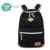 Fashion Mädchen Schulrucksack Damen Canvas Rucksack Jugendliche Große Schultasche Outdoor Freizeit Daypack mit Moderne Spitzen Gold drogon