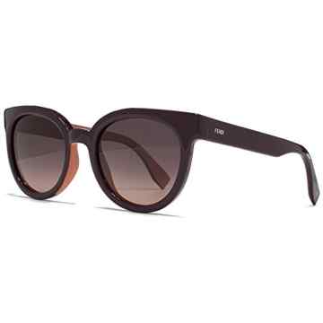 Fendi Farbe Flash-Cateye Sonnenbrillen in violett Lachs FF 0150/S U4S 51