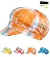 Fiebig Damenballonmütze Ballonkappe Damenmütze Damenkappe Ballonmütze Sommermütze Mütze im zeitlosen Karo Design (FI-67274-S16-DA0) inkl. EveryHead-Hutfibel