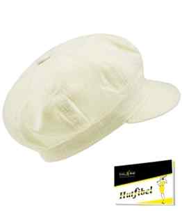 Fiebig Damenballonmütze Ballonmütze Ballonkappe Schirmmütze Sommermütze Stoffmütze Freizeitmütze einfarbig für Frauen (FI-67469-S17-DA0) inkl. EveryHead-Hutfibel