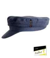 Fiebig Seglermütze Elbsegler Schiffermütze Denimcap Sportcap Sportmütze Sailor Jeanscap Jeansmütze Damenmütze unisex (FI-40187-S16-DA0) inkl. EveryHead-Hutfibel