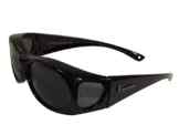 Figuretta Sonnen-Überbrille Straßdesign UV400 Polarisiert für Brillenträger Polbrille