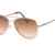 Filtral Pilotenbrille | Sonnenbrille Damen aus Metall in Gold mit Federbügelscharnier | Fliegerbrille verspiegelt Flash Mirror, Verlaufstönung F3011507