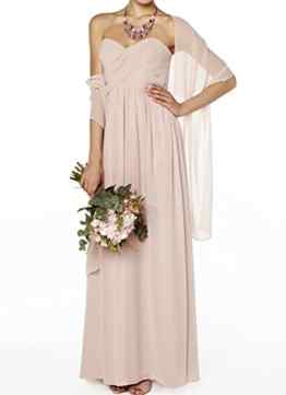 Flora Chiffon Brautbrautjunfer Schal Abschlussball Schal drapierende Stola,225cm
