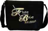 Flute Babe Attitude – Sheet Music Document Bag Musik Notentasche MusicaliTee