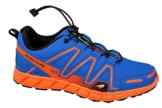 GIBRA® Herren Sportschuhe, sehr leicht und bequem, blau/neonorange, Gr. 41-46