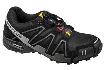 GIBRA® Herren Sportschuhe, sehr leicht und bequem, schwarz/silber, Gr. 41-46