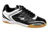 GIBRA® Sportschuhe, für die Turnhalle, schwarz/weiß, Gr. 36-41