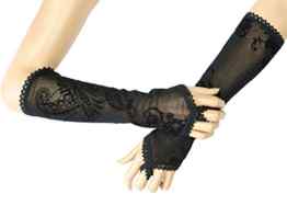Gothic Lolita Stulpe Handschuhe Ärmel 32 cm Lange