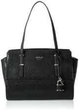 Guess Damen Devyn Schultertasche, Cameo, 12.5x27x42.5 cm