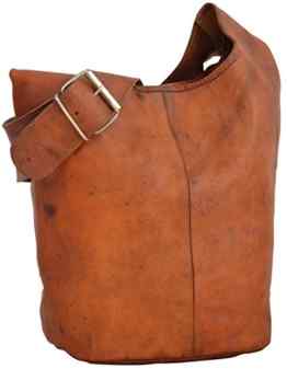 Gusti Leder nature „Josephine“ Handtasche Ledertasche 30 x 22 x 16 cm Shopper Shoppingtasche Schultertasche Umhängetasche Braun M11