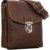 Gusti Leder studio „Nelly“ Gürteltasche Ledertasche Festivaltasche Partytasche Bauchtasche kleine Umhängetasche Damen Herren Unisex Büffelleder Dunkelbraun 2H14-22-6