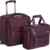 HAUPTSTADTKOFFER Pilotenkoffer 40 Liter Pilot Trolley + Laptop Bag – 17 Zoll