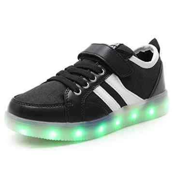 HUSK’SWARE Cowboy LED Schuhe 7 Colour USB Charging LED Bright Trainers Sportschuhe Kinder Sneakers Damen Herren Jungen Mädchen Schuhe Shoes