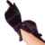 Handschuhe kurz Satin für Braut Hochzeit Abendmode Gala Gothic super Passform
