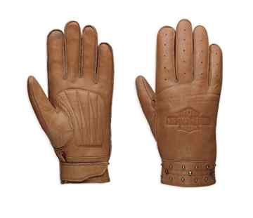 Harley-Davidson Calamity Leather Gloves 97373-17VW Damen Accessory