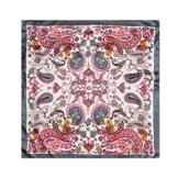 Heyjewels Mode Damen Halstuch Kopftuch Bandana Schal Tuecher mit Paisleymuster 60 x 60cm