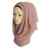 Hrph Fashion Frauen New Foulard Viscose Schal islamischen Muslim Hijab Hijab Maxi-Maxi-Ausschnitt Plain Schal Schals